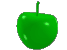 Green Spinning Apple